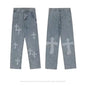 Cross Denim Pants